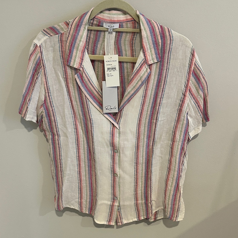 Pretty striped lightweight shirt